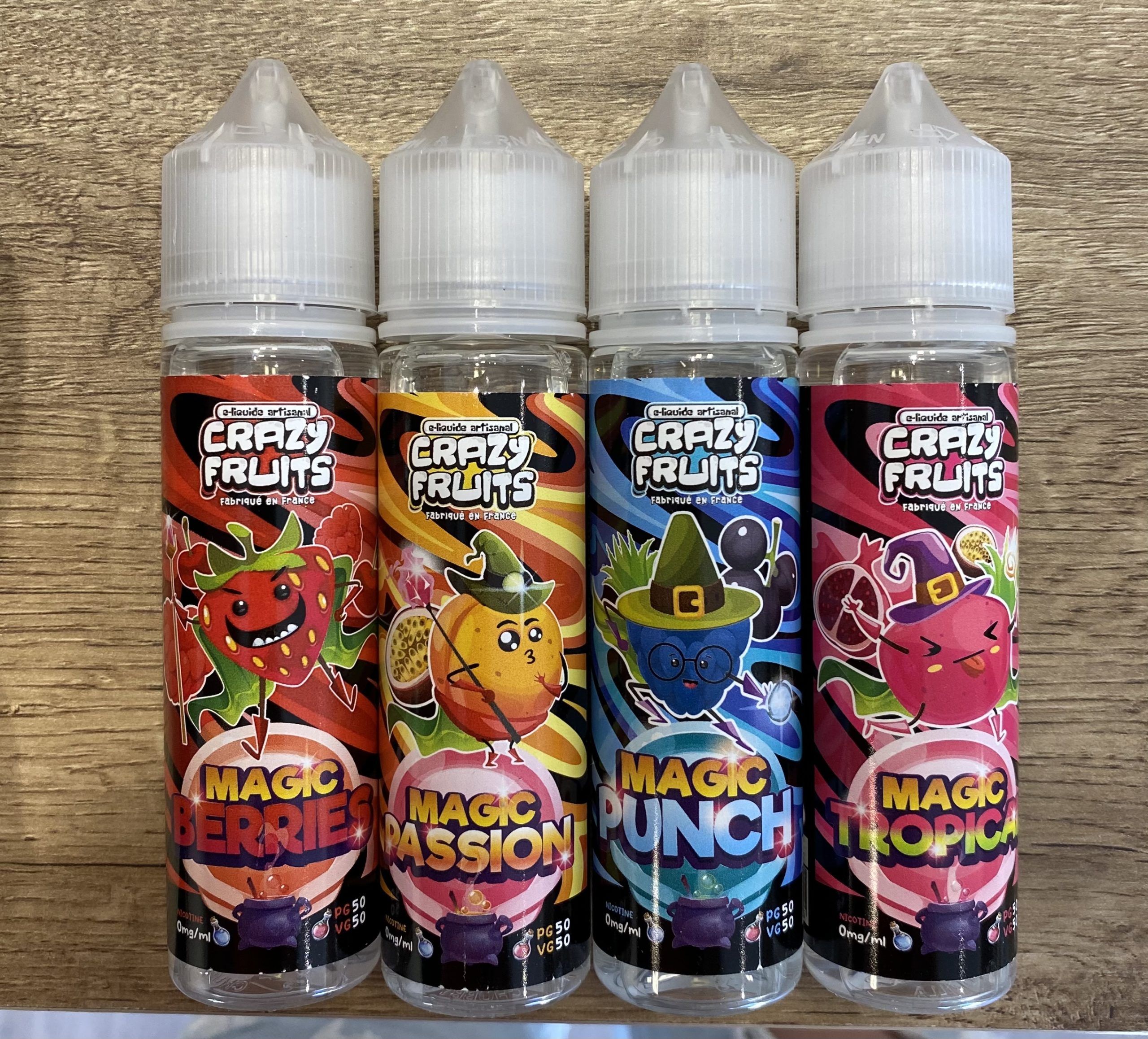 Crazy Fruits - Magic Berries 0mg 50ml